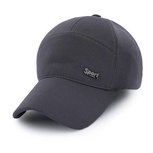 

Hip Hop Sunscreen Outdoor Snapback Baseball Hat, Deep gray
