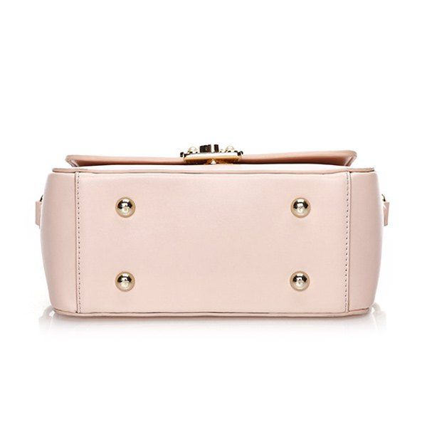 2018 Metallic Animal Print Crossbody Bag PINK In Crossbody Bags Online