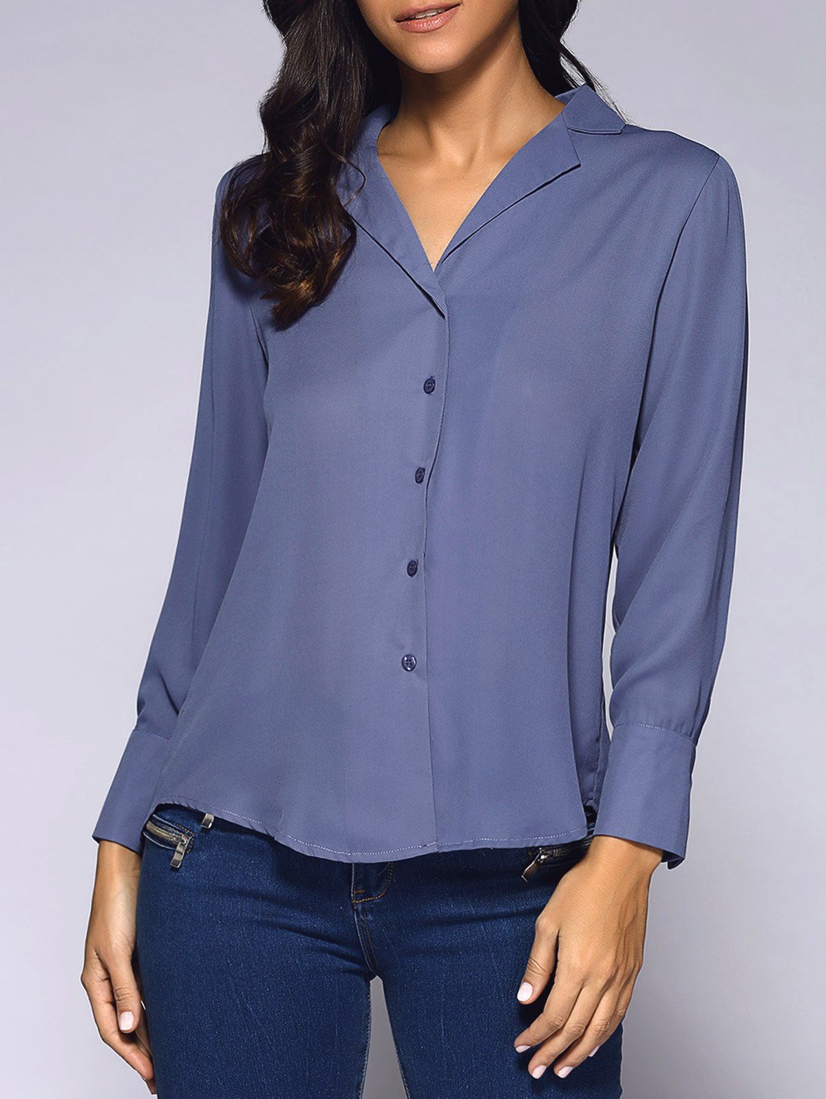 long sleeve t shirt with collar