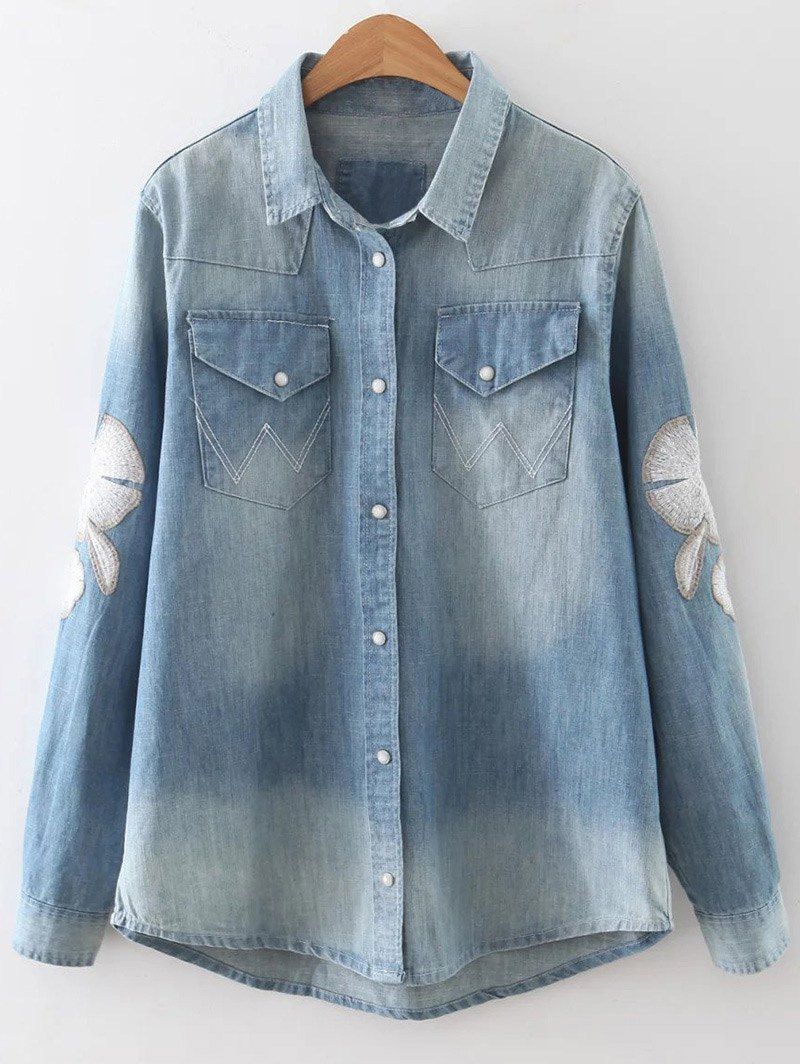 

Denim Overshirt, Blue