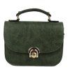 Metal PU Leather Covered Closure Crossbody Bag - ARMY GREEN 