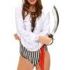 Adulte Halloween Costume Pirate - Blanc M