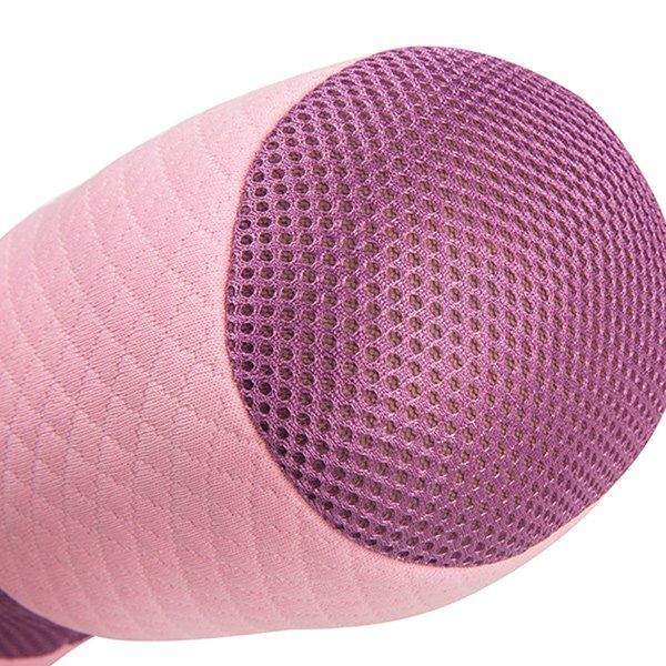 2018 MultiFonction Memory Foam Yoga Lumbar Pillow PINK In Decorative