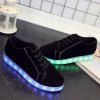Lumières Up Suede Led Chaussures Luminous - Noir 43
