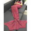 Étoffes Fishtail Blanket de Chic Femmes - Rouge ONE SIZE(FIT SIZE XS TO M)