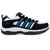 Chaussures athlétiques à lacets - Bleu et Noir 41