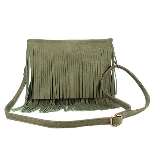 fringe clutch bag