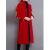 Manteau Dragon chinois brodé - Rouge M