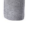 Long Sleeve Button Design Turtleneck Sweater - GRAY XL