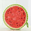 Haute Simulation Coussin Peluche Watermelon Seat Oreiller - Pastèque Rouge 
