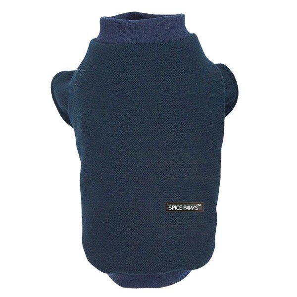 

Knitting Sweater Winter Outwear Puppy Clothes, Sapphire blue