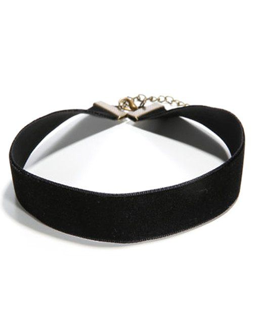 

Faux PU Leather Choker, Black