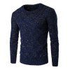 Ras du cou à manches longues Colorful Kink design Sweater - Cadetblue XL