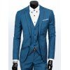 Simple Breasted Lapel affaires costume trois-pièces - Pers M