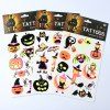 Décoration Fourniture de Soirée Halloween 3PCS Stickers Luminoux - multicolore 