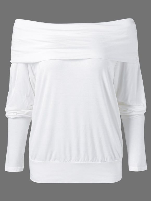 Off The Sweatshirt épaule - Blanc XL