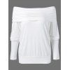 Off The Sweatshirt épaule - Blanc XL