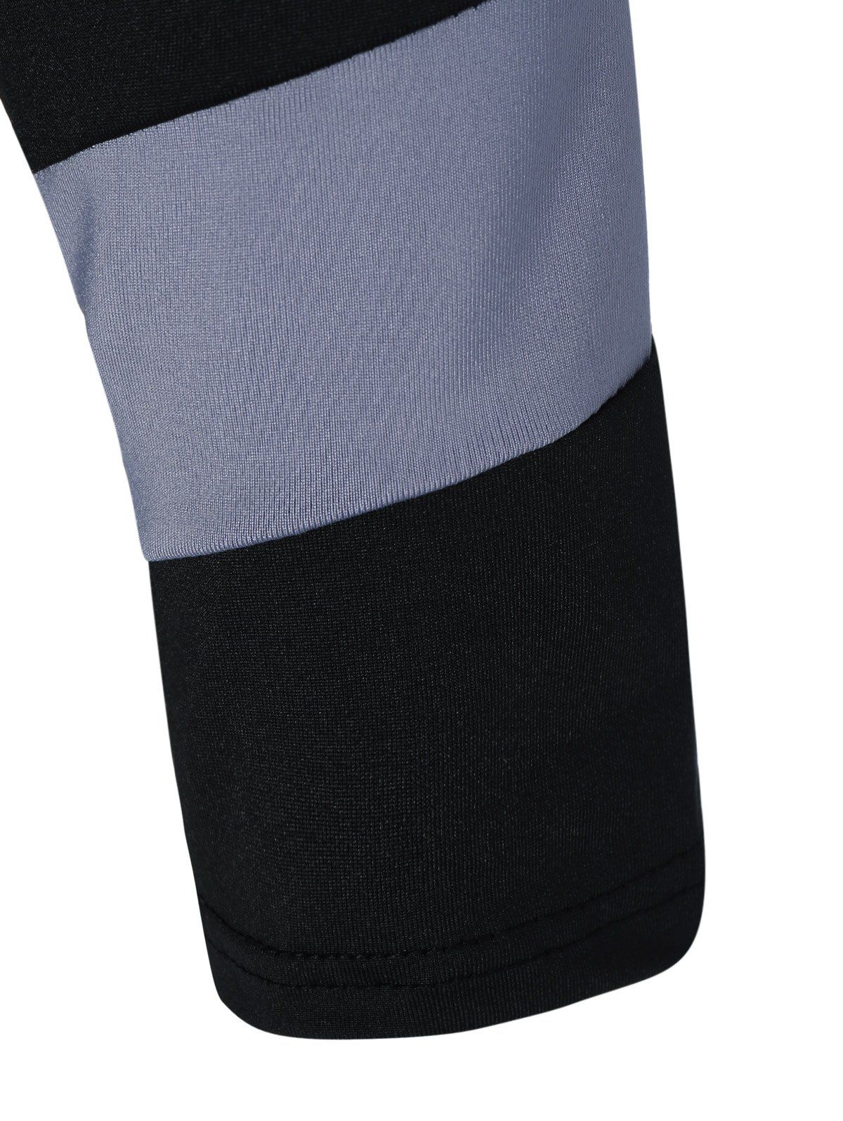 Long-Sleeved Color-Block Tee main image 1