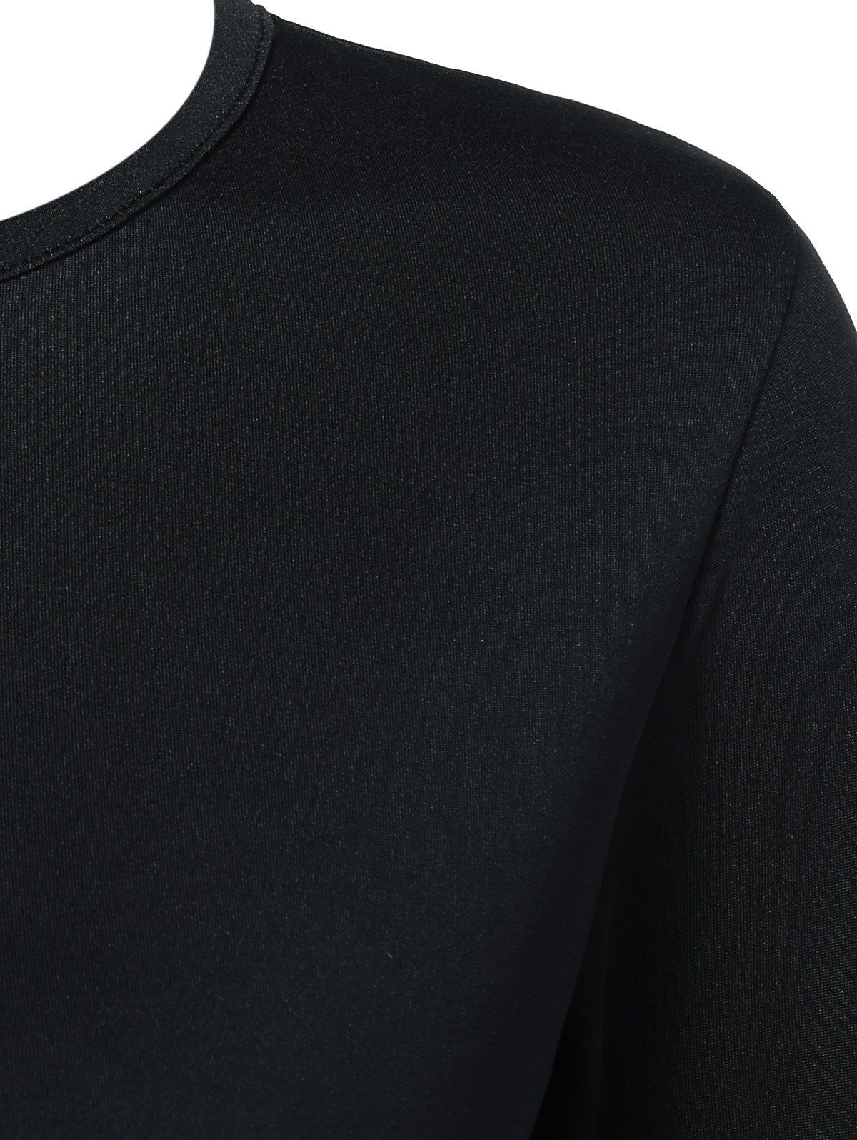2018 Stripe Color Block Slim Fitted Tee BLACK XL In Long Sleeves Online ...