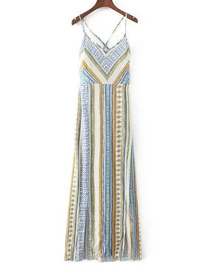 Robe Classique Maxie à Bretelles - Bleu clair S