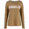 Minceur Brooklyn T-shirt graphique - Kaki M