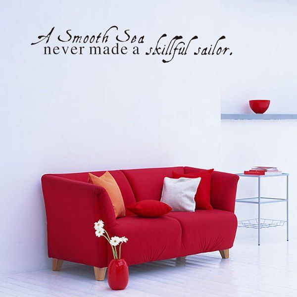 

Motivational Quote Removable Wall Stickers Room Decoration, Black