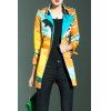 Manteau double boutonnage Printed Belted Trench - Jaune M