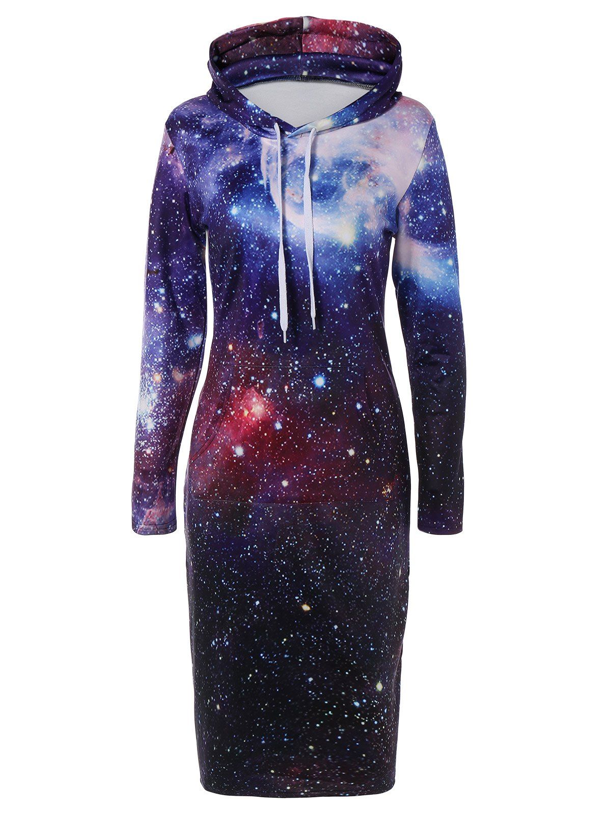 Платье в космическом стиле