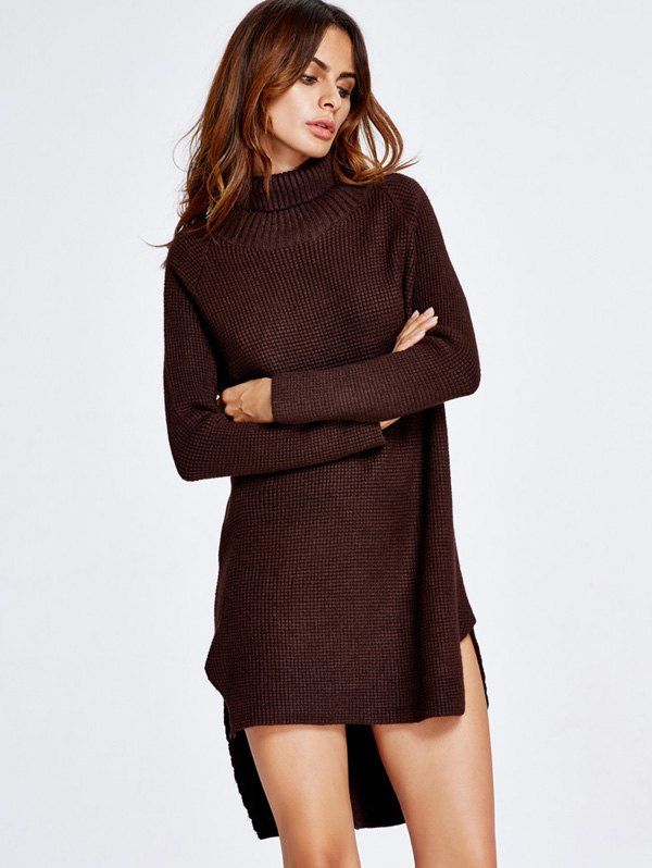 high low jumper dress