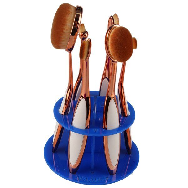 

Makeup Toothbrush Brush Stand Brush Holder, Blue
