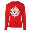 Christmas Snowflakes Sweater - Rouge XL