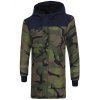 Manteau zippé à capuche à motifs camouflage - Camouflage L