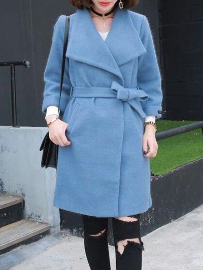 manteau peignoir bleu