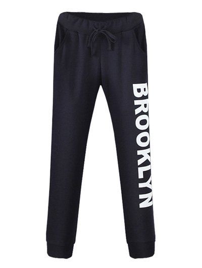 Pantalon de jogging Brooklyn à poches à lien coulissé - Cadetblue 28