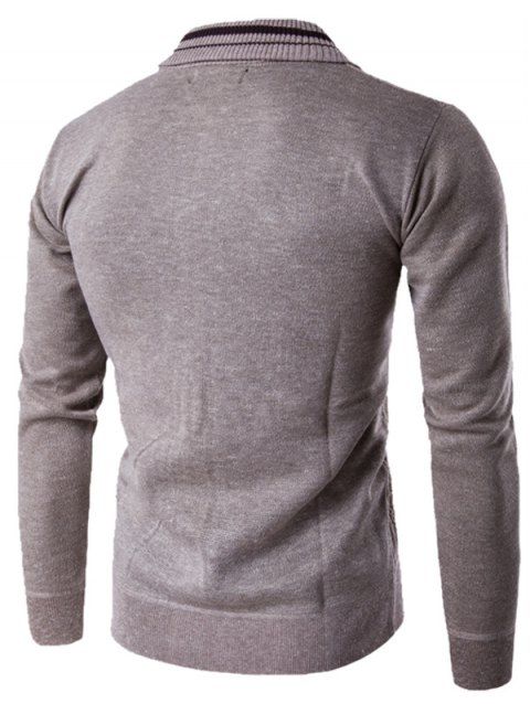 [17% off] 2019 argyle kink design turndown col