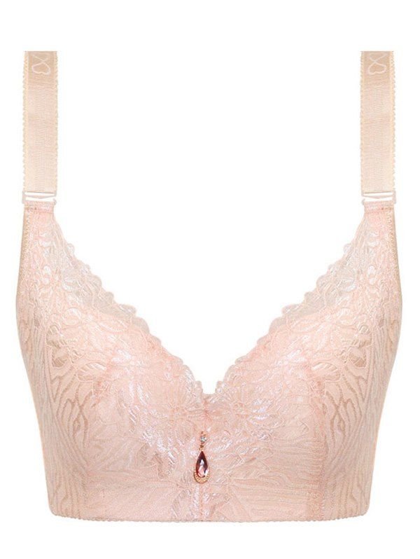 

Pendant Push Up Bra for Plus Size, Limeade