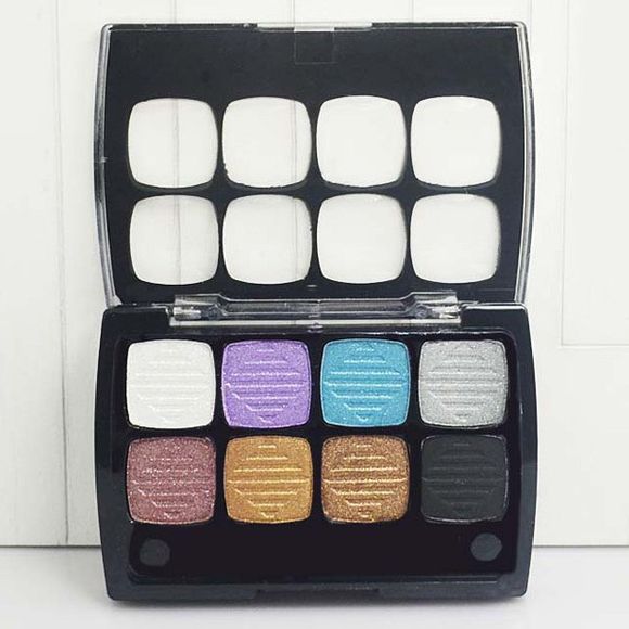 Palette de maquillage de 10 couleurs: fard à paupières et blush - 05 