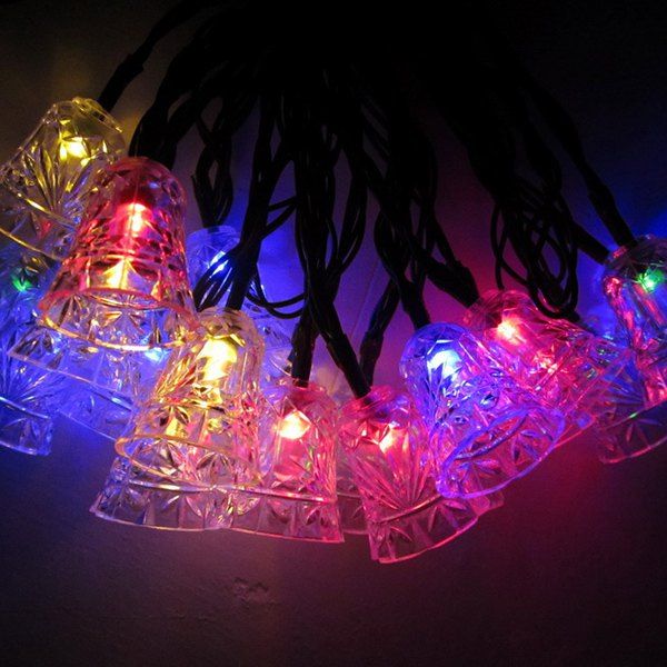 

Christmas Bell Solar Power LED String Light Party Decoration, Colorful
