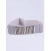 Bowknot couche décorative Porter élastique large ceinture - Gris 