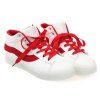 Lace Up Luminous Sneakers - Rouge 42