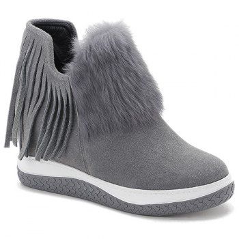 hidden wedge ankle boots
