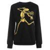 Halloween or Squelette Sweatshirt - Noir S