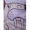 Long Sleeve 3D Christmas Sea Lion Cartoon Print T-Shirt - COLORMIX M