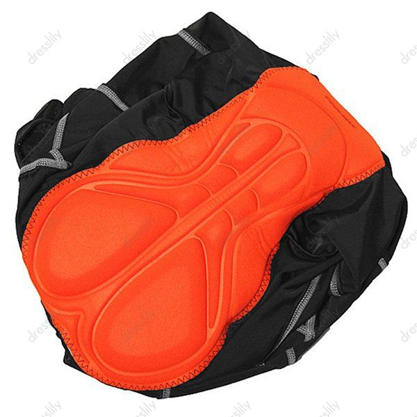 2018 Men's High Quality Breathable 3D Cushion Pad Cycling Bib Shorts BLACK XL In Activewear