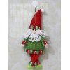 Père Noël cadeau de Noël Doll Pendentif Arbre de Noël Décoration - Rouge et Vert 