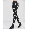 Polka Dot taille haute Leggings - Noir S