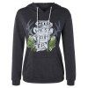 Pull Graphic Hoodie - Gris S