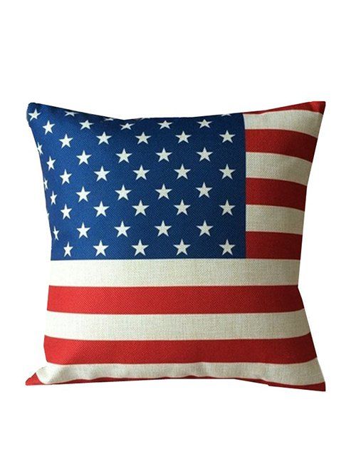 Taie de canapé imprimé drapeau USA - multicolore 