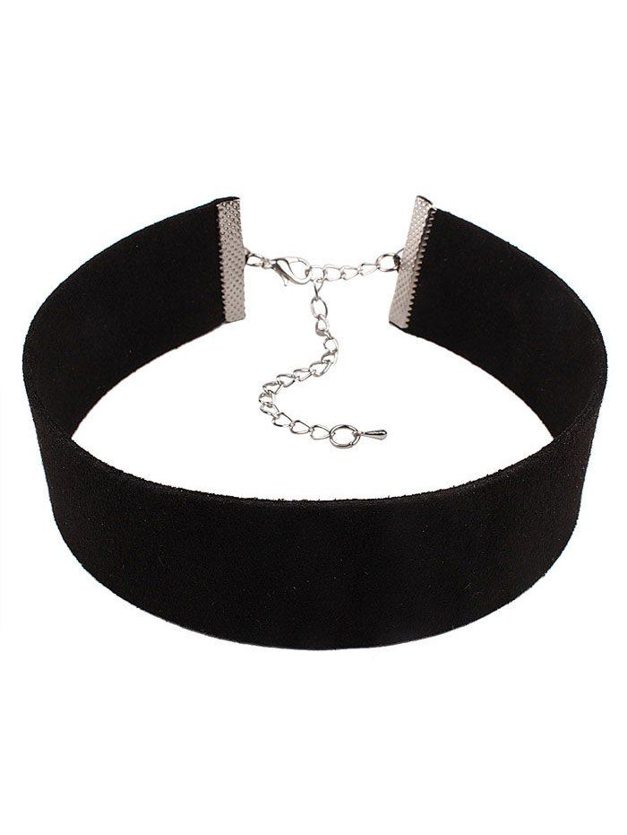 

Vintage Velvet Choker Necklace, Black