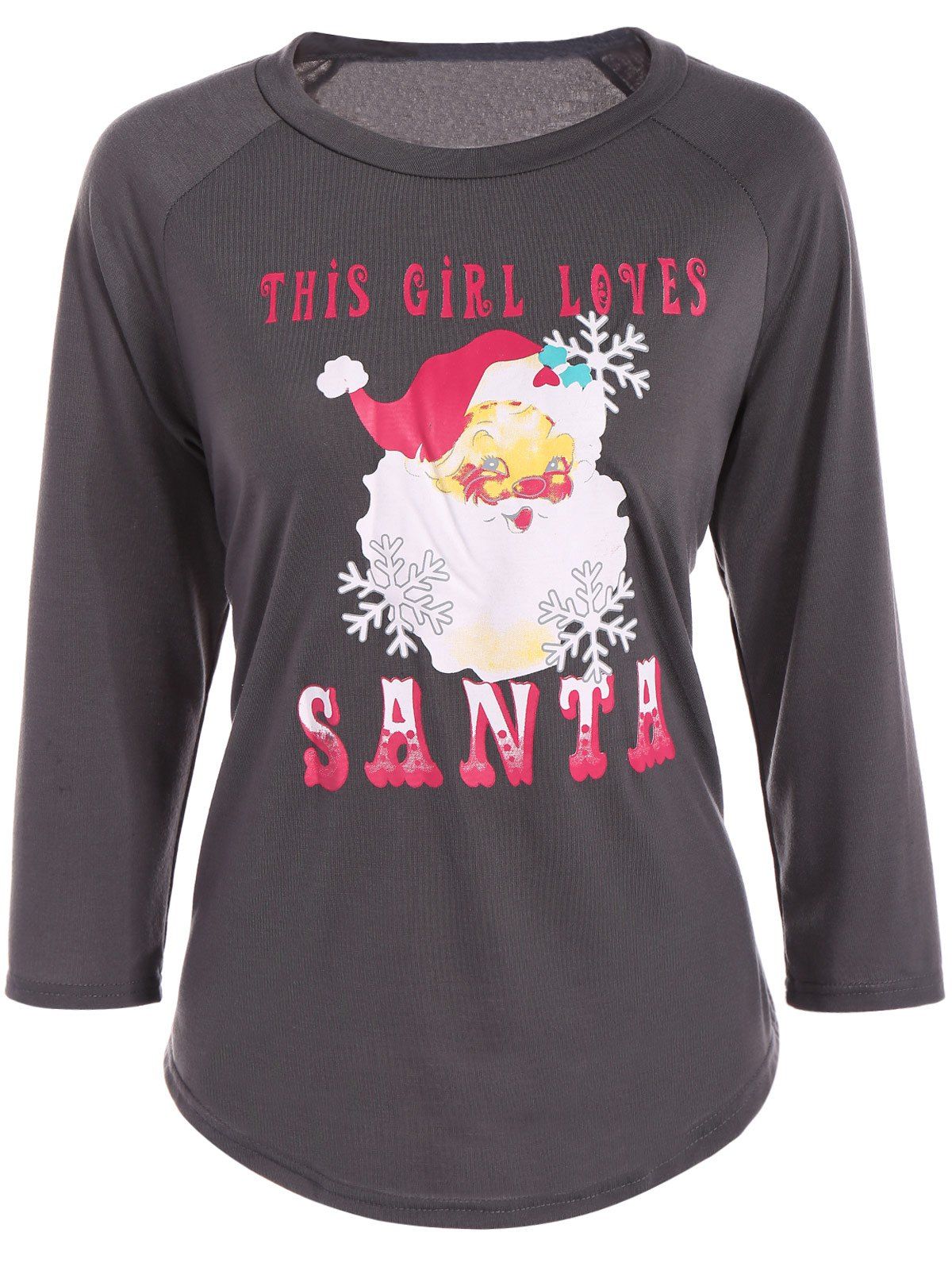 2018 Santa Christmas T-Shirt DUN XL In Long Sleeves Online Store. Best ...